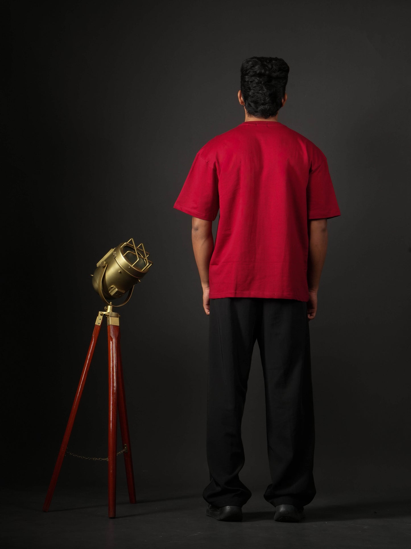 Bloodstone Red Oversized T-Shirt