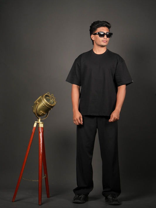 Black Oversized T-Shirt