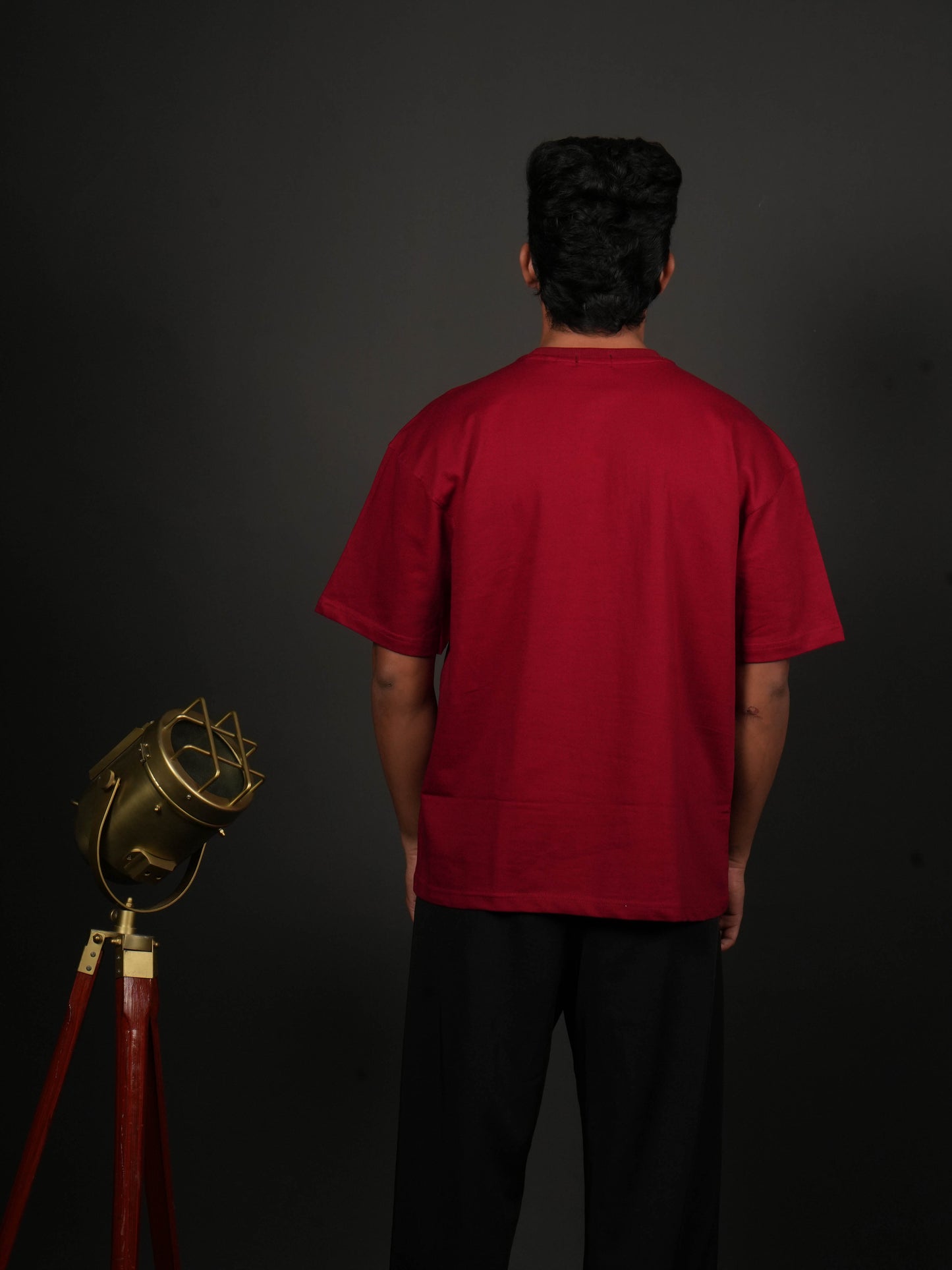 Bloodstone Red Oversized T-Shirt